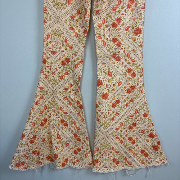 New Show Me Your Mumu Belmont Patchwork Paisley Pull On Trouser Women's S - Picture 9 of 11